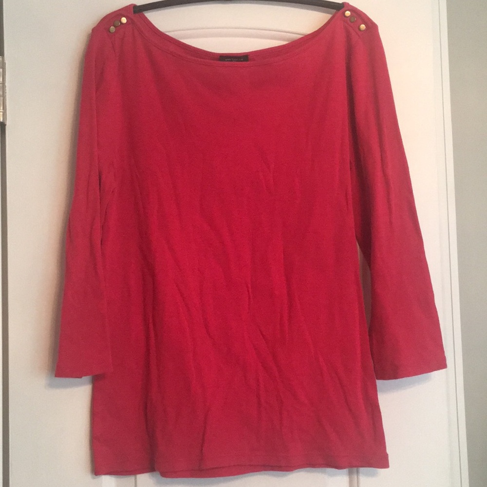 Ann Taylor pink shirt